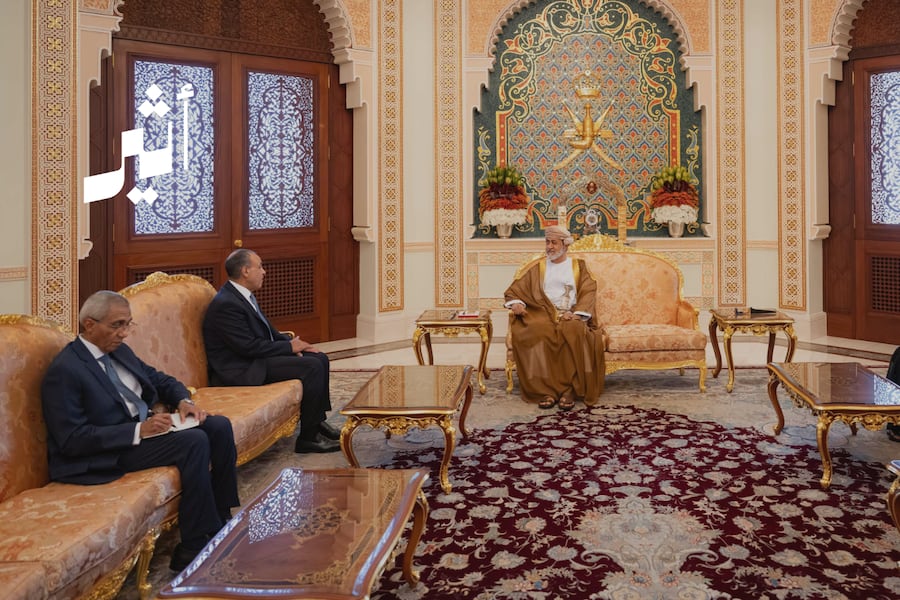 جلالة السلطان يستعرض مع وزير الخارجية المصري مستجدات الأوضاع في المنطقة